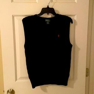 Ralph Lauren Kids Navy Sweater Vest